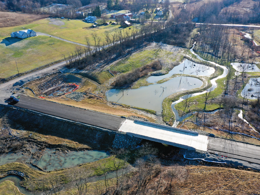 New Boyer Run Bridge