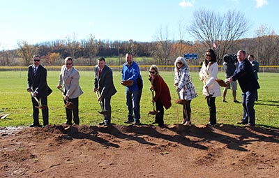 County Officials Groundbreaking