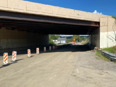 Section Q20 PA Turnpike bridge construction