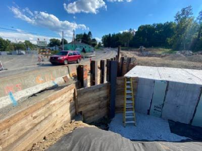 Route 819 Roundabout culvert